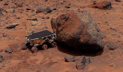 Spirit Rover de la NASA ... desde el espacio