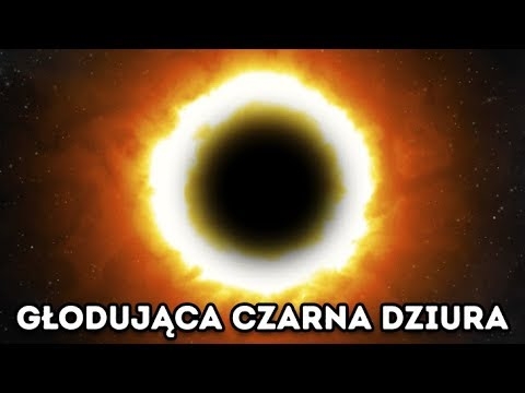 Supermasywna czarna dziura mieni się i zużywa gwiazdę