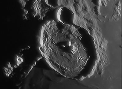 Gassendi krater på månen