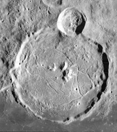 Gassendi-Krater auf dem Mond