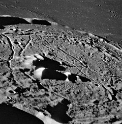 Cratère Gassendi sur la Lune