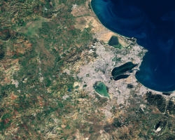 Immagini delle zone umide dallo spazio