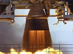 Essais du moteur principal d'une nouvelle fusée européenne