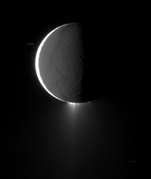Spray de gelo de Encélado