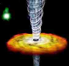 Interstellar Cloud of Gas adalah Lensa Semula jadi