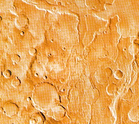 Srušeni kanjoni na Marsu
