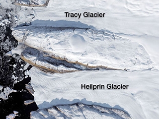 El hielo polar se derrite rápidamente
