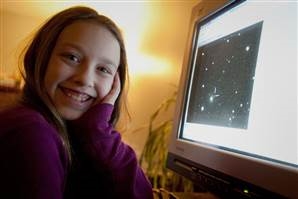 Bé gái 10 tuổi phát hiện ra siêu tân tinh