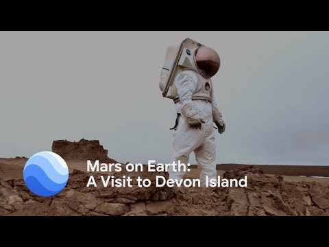 MARS-1 همفي روفر تصل إلى جزيرة ديفون