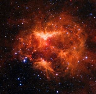 Spitzer enthüllt versteckte massive Sterne