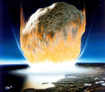 Un astéroïde a anéanti les dinosaures en quelques heures