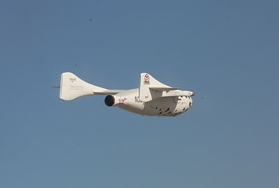 SpaceShipOne ide nadzvukový