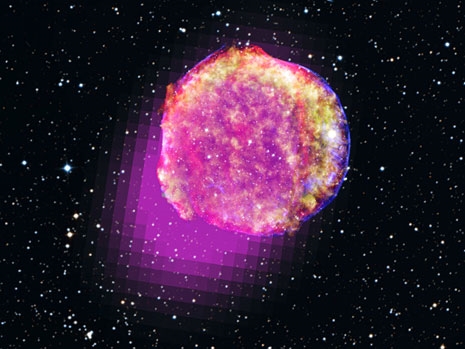 Accélérateur de particules cosmiques au centre de la voie lactée