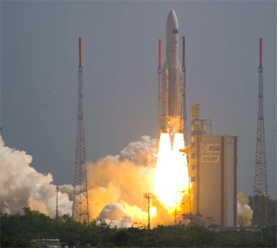 Il potente Ariane 5 è pronto per il lancio