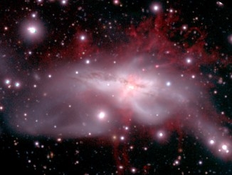Zentrum der durch Explosionen sterilisierten Milchstraße