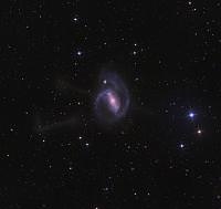 NGC 1097 Galaxy Jets: ils ne sont plus seulement pour le petit déjeuner