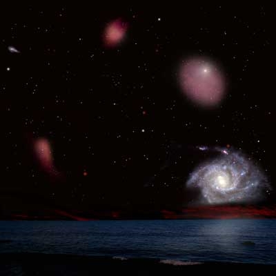 Galaksi di Alam Semesta Awal Datang dalam Setiap Rasa