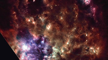 AKARIs infrarøde udsigt over den store magellanske sky