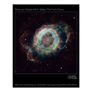 Hubble posnema meglico malega duha