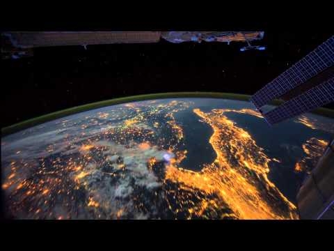 Vuelo nocturno de la ISS en "Tiempo real" - Space Magazine