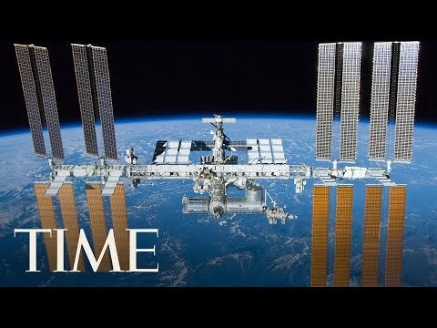 Ночной полет МКС в "Реальном времени" - журнал Space