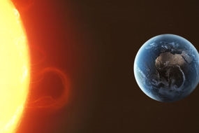 Der Planet verursacht Sonnenstürme