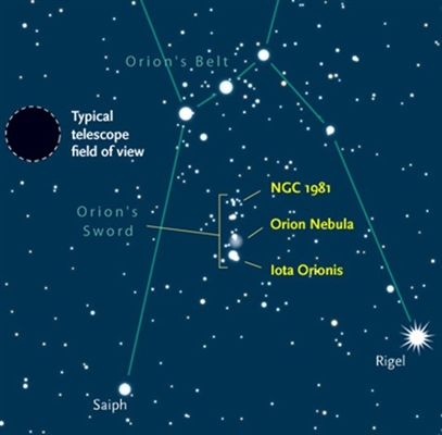 Ο Orion αποκαλύφθηκε από τον Spitzer