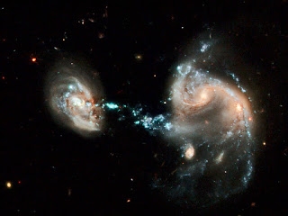 Quando as galáxias colidem