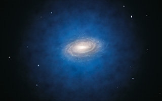 Dark Matter Halo Okolo Mliečnej dráhy