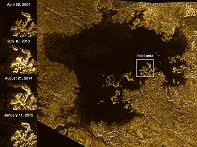 Underjordiska hav upptäckt på Titan