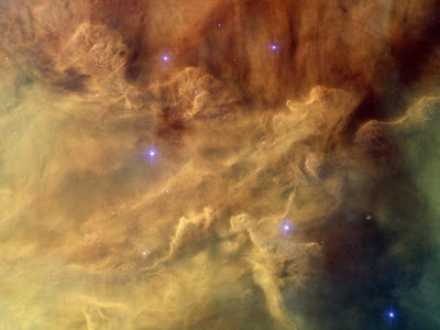 Lagoon Nebula By Hubble