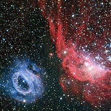 Formation d'étoiles dans le grand nuage magellanique