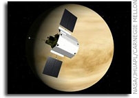 Images en survol de Vénus de MESSENGER
