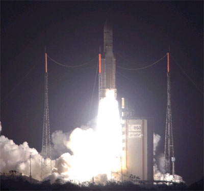 Ariane 5 Lofts Twee satellieten