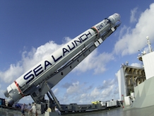 Sea Launch Lofts Echostar IX / Telstar 13