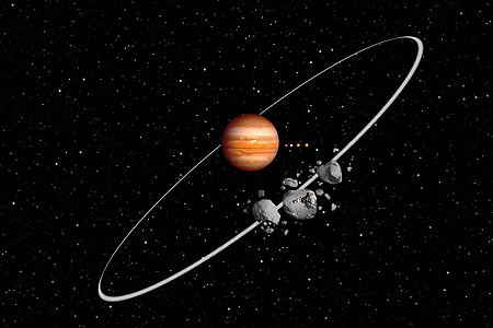 Saturne et Jupiter se sont formés différemment