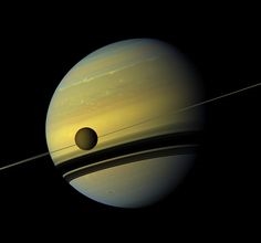 Cassini stänger in på Titan
