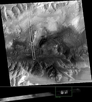Tithonium Chasma na Marse