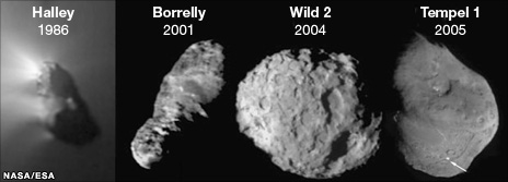 Stardust sveiper Past Comet Wild 2