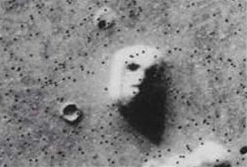 Gambar Baru Wajah di Mars