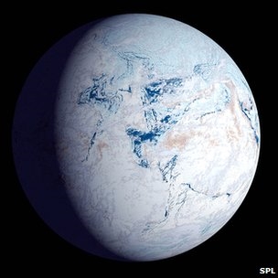Snowball Earth Pământul a avut probabil pete calde
