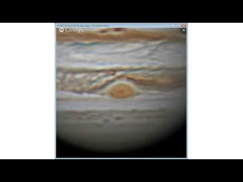 Virtual Star Party - 22 de setembro de 2013: Júpiter e a lua em HD