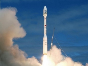 Пегас Ракета запускает спутник изображений