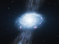 A galaxisnak maradékanyaga van a nagy robbanásból