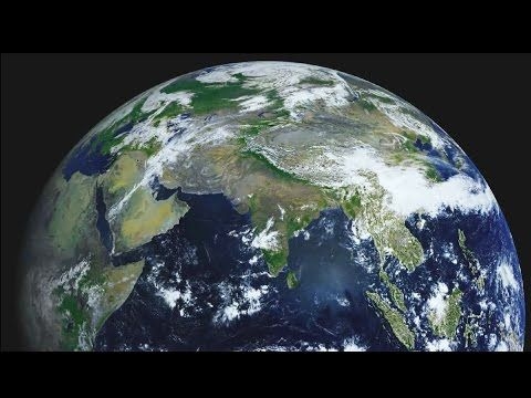 Потрясающая Замедленная съемка планеты Земля от Электро-Л