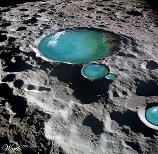 Y a-t-il de l'eau sur la lune?