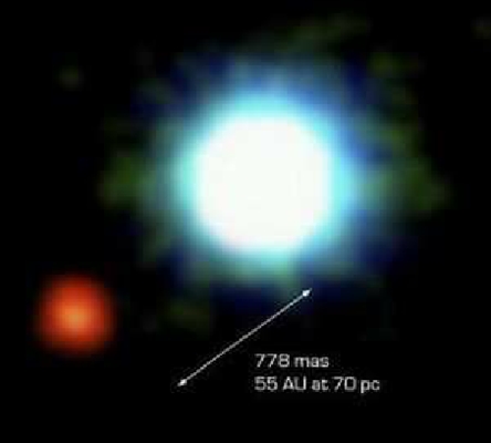 Första direkta bilden av en exoplanet?