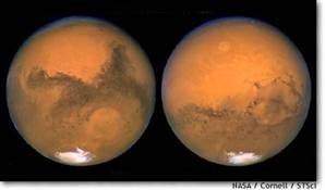 Hubble Snaps Najbliższy obraz Marsa