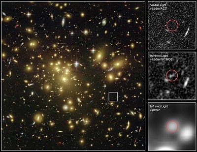 Hubble Menggunakan Lensa Galactic untuk Melihat Lebih Lanjut
