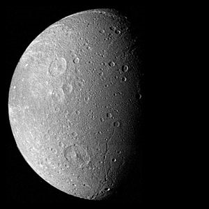 Crescent Moon Dione